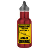 Bouteille D'eau Attaquer Trombone (Gauche)