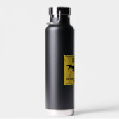 Bouteille D'eau Attention! Cette propriété est protégée par des Ra (Plage)