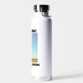 Bouteille D'eau Attention! Dust Devil dans l'Humour de météorologi (Gauche)