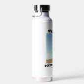 Bouteille D'eau Attention! Dust Devil dans l'Humour de météorologi (Plage)