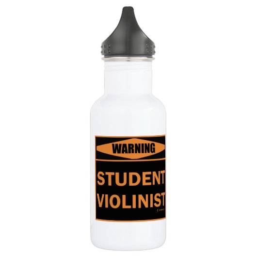 Bouteille D'eau Attention! Violoniste étudiant ! (Gauche)
