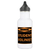 Bouteille D'eau Attention! Violoniste étudiant ! (Droite)