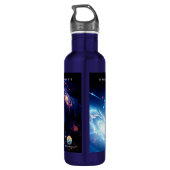 Bouteille D'eau Au début, Dieu et Verse de création (Dos)