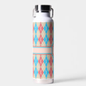 Bouteille D'eau Au Jacquard de plage (Avant)