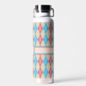 Bouteille D'eau Au Jacquard de plage (Arrière)
