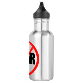 Bouteille D'eau Aucun symbole de guerre (Droite)