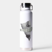 Bouteille D'eau Aucune nouvelle ici.bw (Arrière)