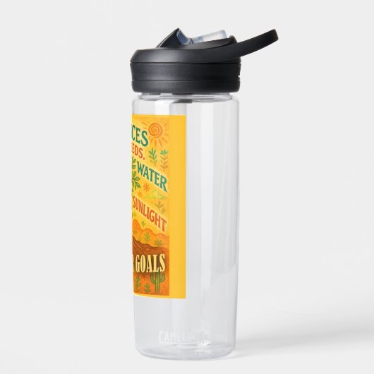 Bouteille D'eau Augmentez vos objectifs (Gauche)