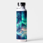 Bouteille D'eau aurora borealis/Noël/hiver (Plage)