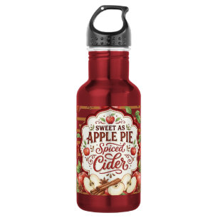 Bouteille D'eau Aussi doux que la tarte aux pommes