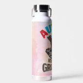 Bouteille D'eau Autisme forte maman (Avant)