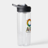 Bouteille D'eau Autisme Symbole Infini Accepter, Comprendre, Amour (Droite)
