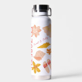 Bouteille D'eau Autocollant de plage pour filles personnalisées (Arrière)