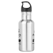 Bouteille D'eau Autoharpe Obsédé (Dos)