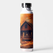 Bouteille D'eau Automne/Automne/Halloween/Peinture rustique (Gauche)