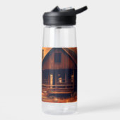 Bouteille D'eau Automne/Automne/Halloween/Peinture rustique (Gauche)