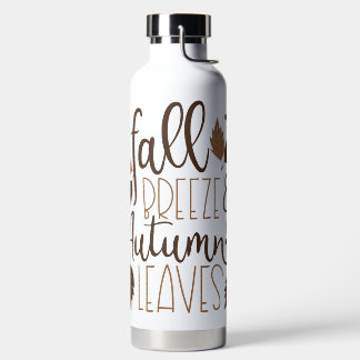 Bouteille D'eau Automne Breeze Feuilles d'automne