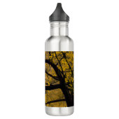 Bouteille d'eau Automne Jaune Peinture d'arbre (Gauche)