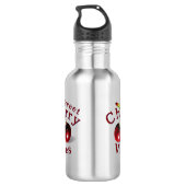 Bouteille d'eau aux cerises (Dos)