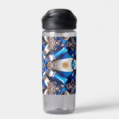 Bouteille d'eau aux couleurs argentines Design (Arrière)