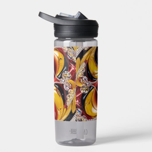 Bouteille d'eau aux couleurs belges Design (Droite)