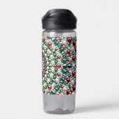 Bouteille d'eau aux couleurs italiennes Design (Arrière)