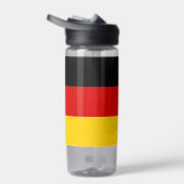 Bouteille d'eau avec drapeau d'Allemagne (Droite)