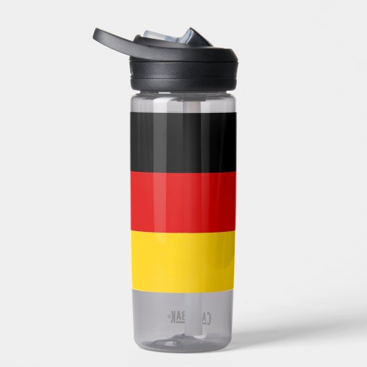 Bouteille d'eau avec drapeau d'Allemagne (Droite)