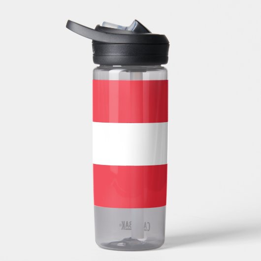 Bouteille d'eau avec drapeau d'Autriche (Droite)