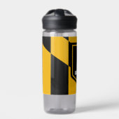 Bouteille d'eau avec drapeau de Baltimore City, Ét (Extérieur)