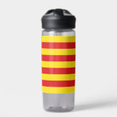 Bouteille d'eau avec drapeau de Catalogne (Extérieur)