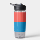 Bouteille d'eau avec drapeau de Kansas City, Misso (Droite)