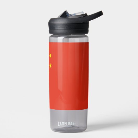Bouteille d'eau avec drapeau de la Chine (Gauche)