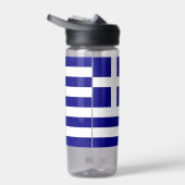 Bouteille d'eau avec drapeau de la Grèce (Droite)