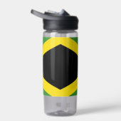 Bouteille d'eau avec drapeau de la Jamaïque (Droite)