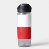 Bouteille d'eau avec drapeau de la Tchéquie (Arrière)