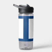 Bouteille d'eau avec drapeau de la Virginie Occide (Droite)