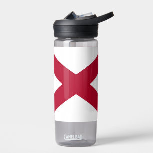 Bouteille d'eau avec drapeau de l'Alabama, États-U
