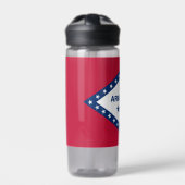 Bouteille d'eau avec drapeau de l'État de l'Arkans (Extérieur)