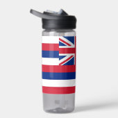 Bouteille d'eau avec drapeau de l'État d'Hawaii, É (Droite)