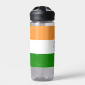 Bouteille d'eau avec drapeau de l'Inde (Extérieur)