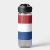 Bouteille d'eau avec drapeau de Pays-Bas (Extérieur)