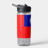 Bouteille d'eau avec drapeau de Taiwan (Droite)