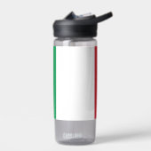 Bouteille d'eau avec drapeau d'Italie (Gauche)