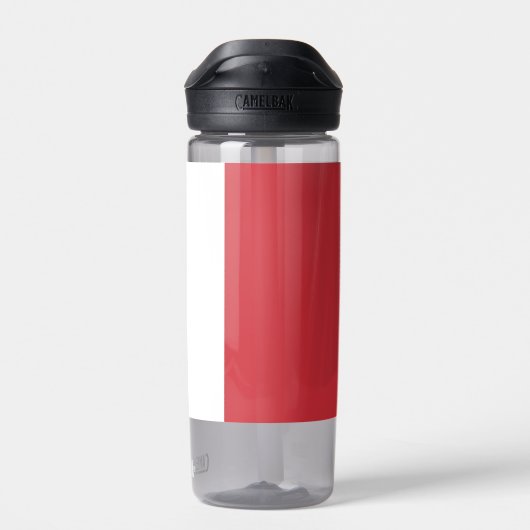 Bouteille d'eau avec drapeau d'Italie (Arrière)