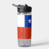 Bouteille d'eau avec drapeau du Chili (Droite)