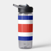 Bouteille d'eau avec drapeau du Costa Rica (Droite)