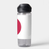 Bouteille d'eau avec drapeau du Japon (Arrière)