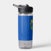 Bouteille d'eau avec drapeau du Nevada, États-Unis (Droite)