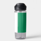 Bouteille d'eau avec drapeau du Nigeria (Arrière)